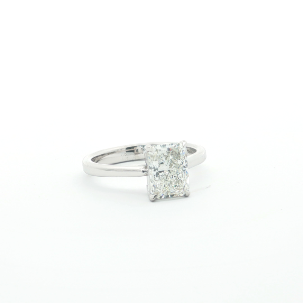 Radiant Cut Solitaire Ring