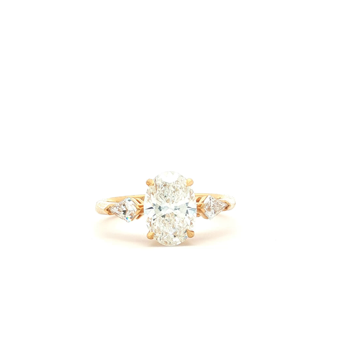 Oval Cut Diamond Ring