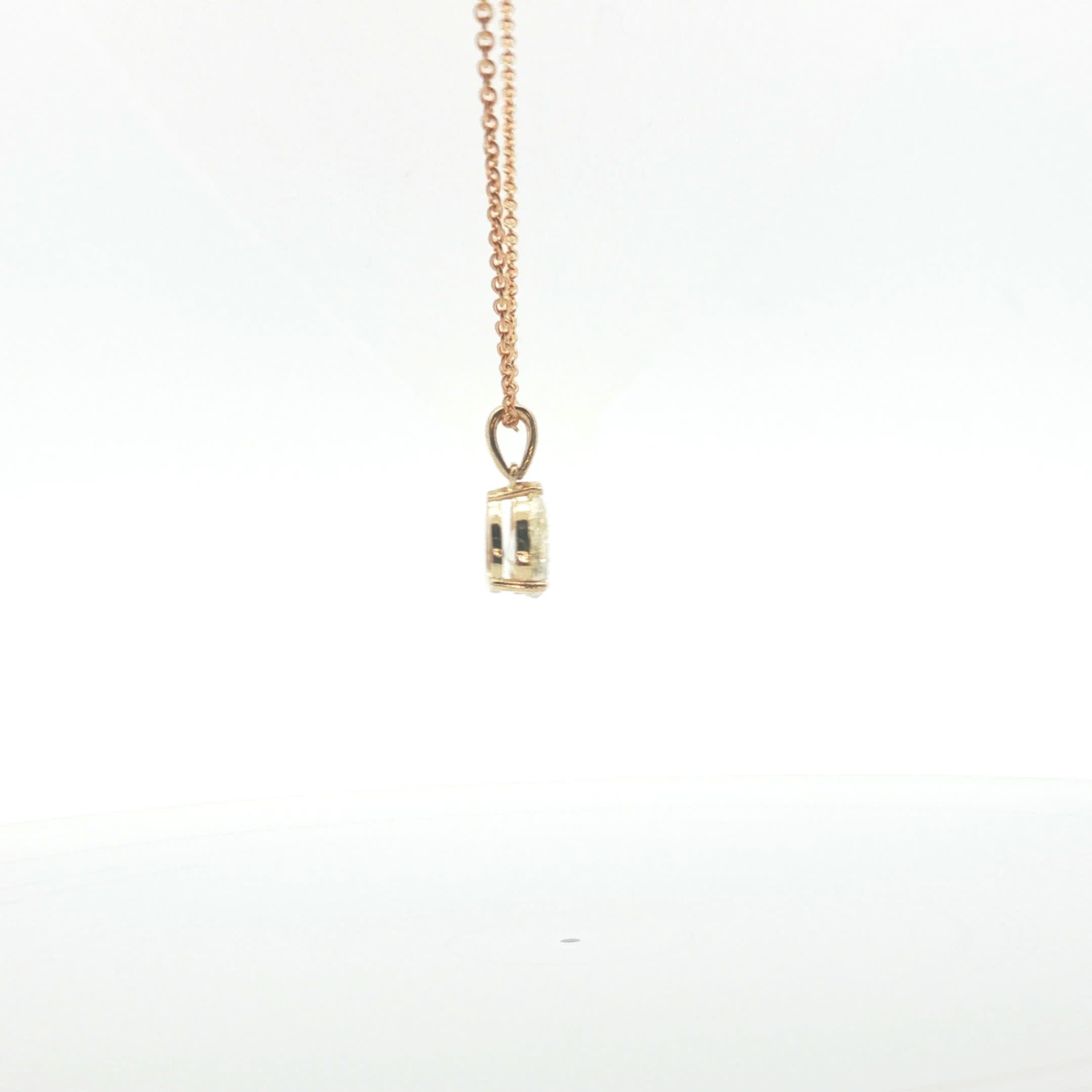 Pear Cut Diamond Pendant