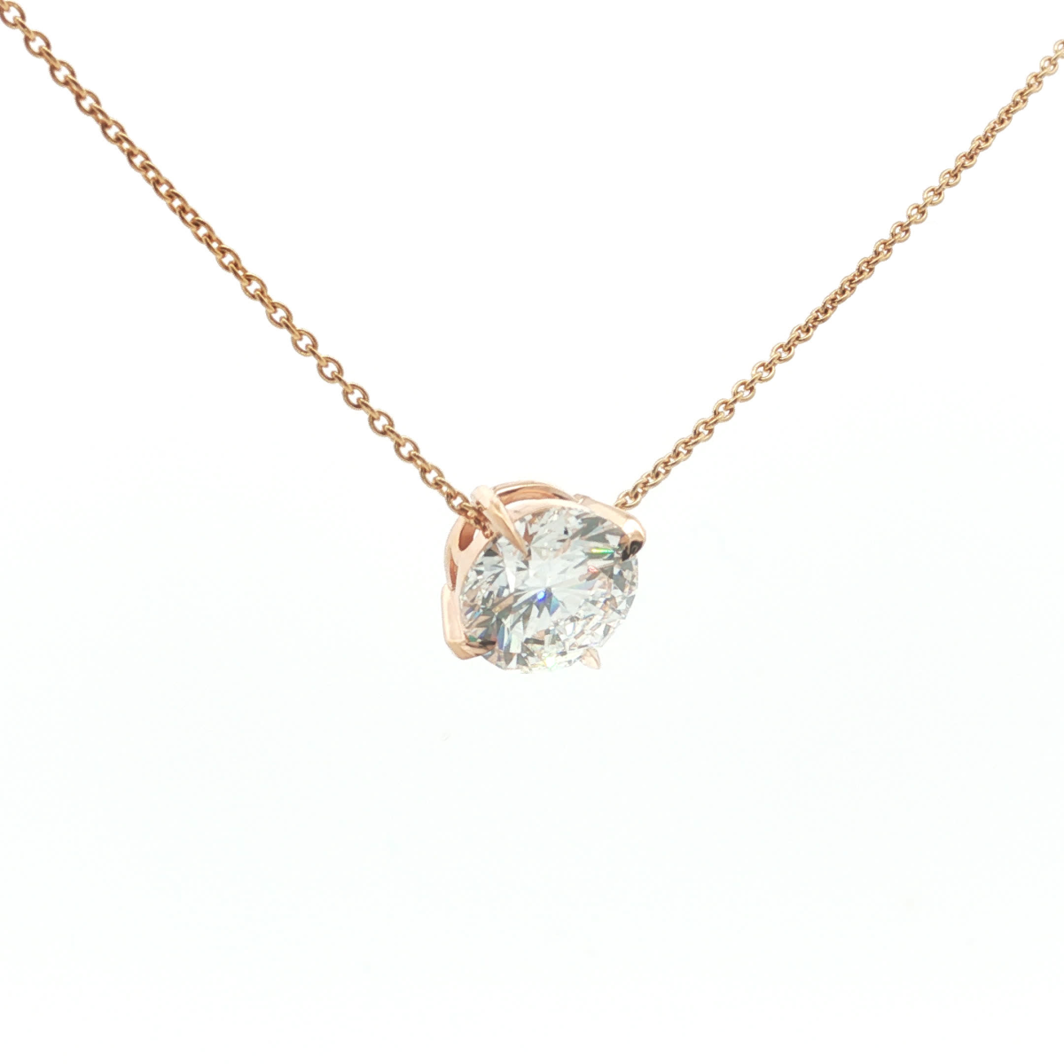 Round Brilliant Diamond Pendant