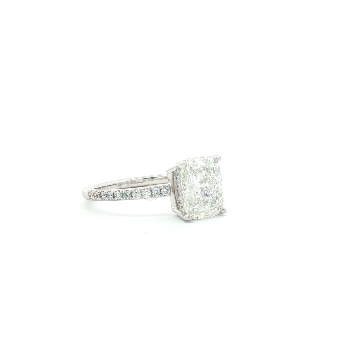 Cushion Cut Diamond Ring