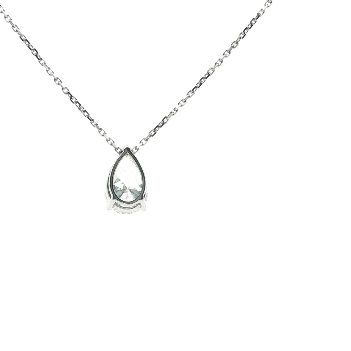 Pear Cut Diamond Pendant