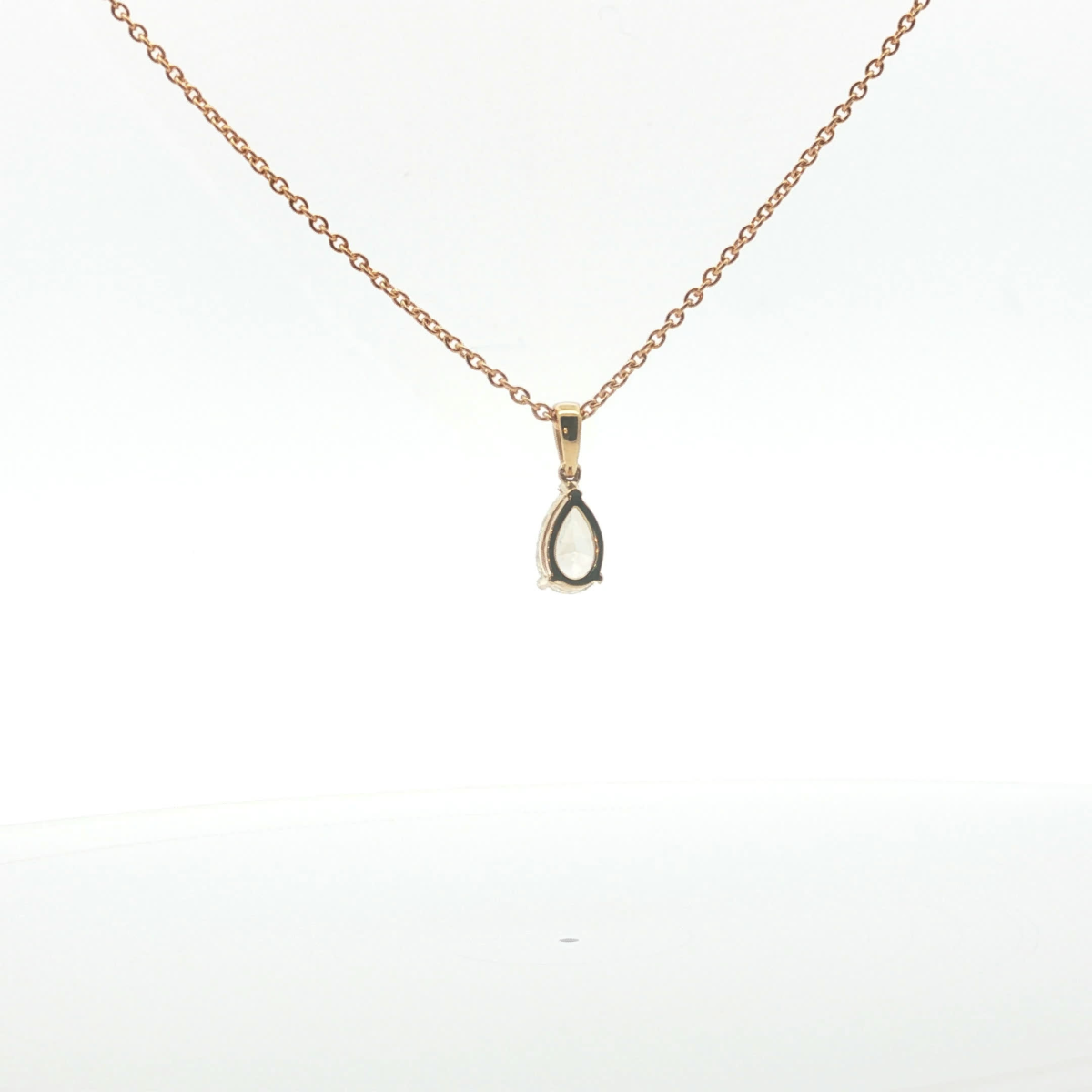 Pear Cut Diamond Pendant
