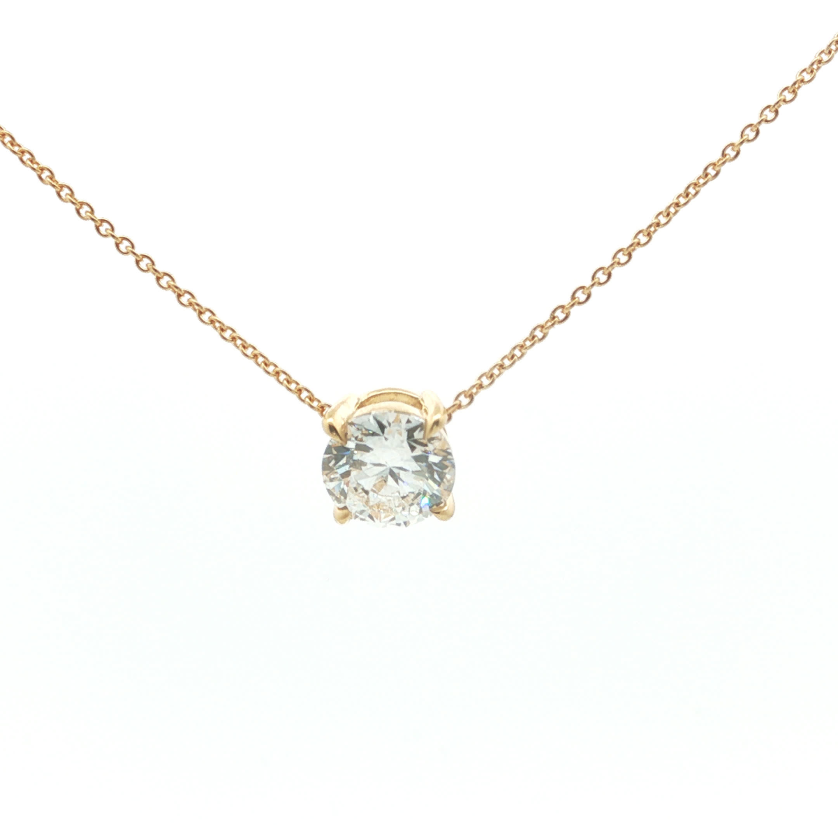 Round Brilliant Diamond Pendant