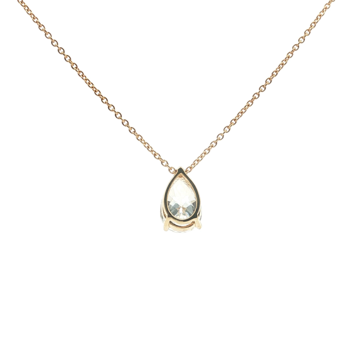 Pear Cut Diamond Pendant
