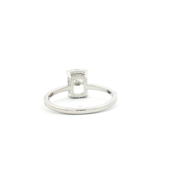 Cushion Cut Diamond Ring