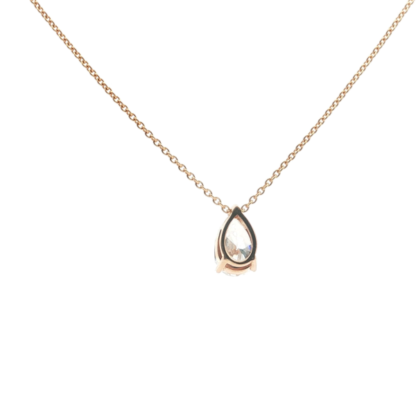 Pear Cut Diamond Pendant