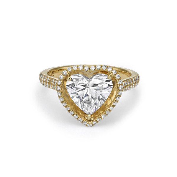 Heart Halo Ring