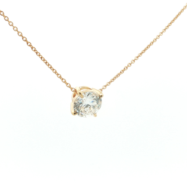 Round Brilliant Diamond Pendant