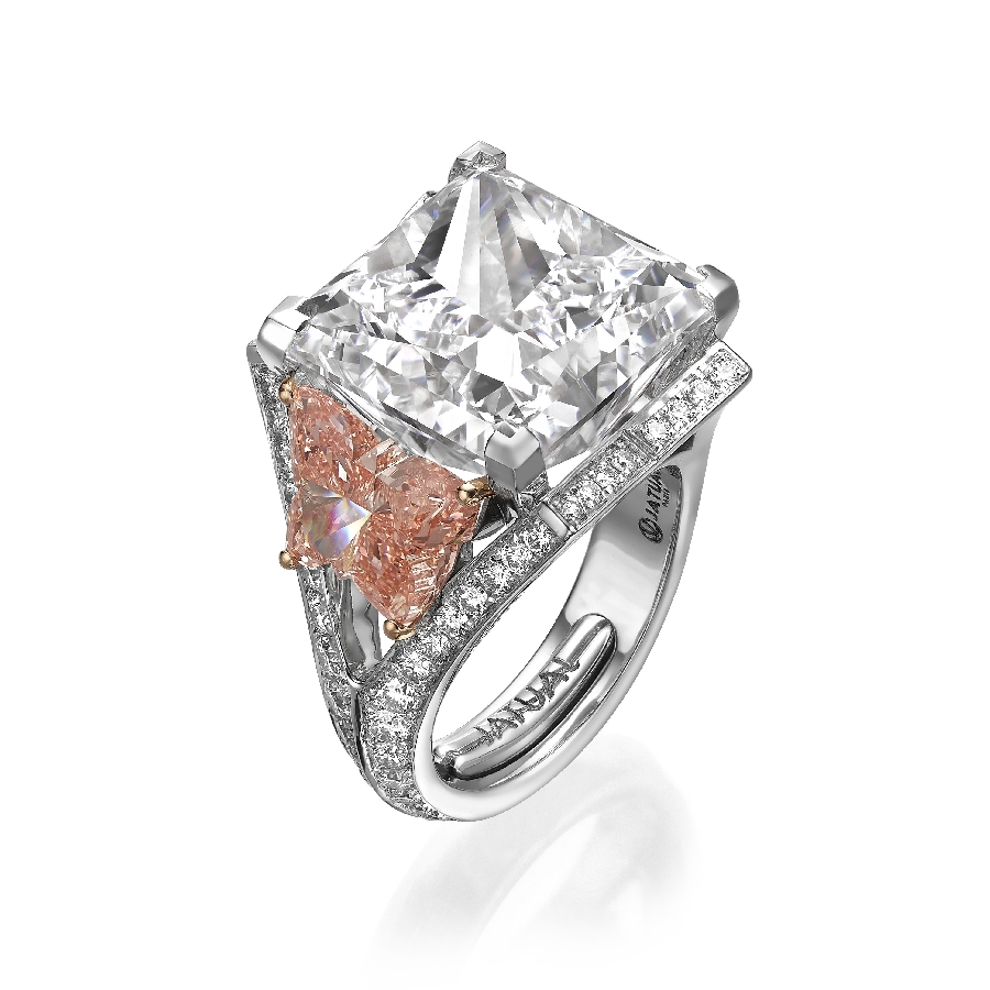 Grande Princesse aux Papillons Roses