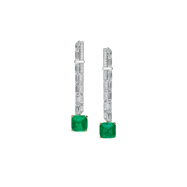 Cascade de Diamants avec Émeraude